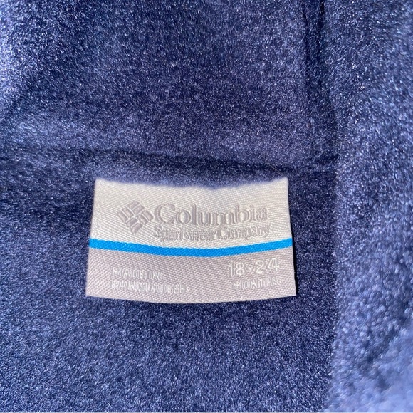 COLUMBIA INFANT FLEECE JACKET - SIZE 18-24 MONTHS - Picture 6 of 9